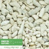 DECO NATURE GRAVEL RED SEA - Натуральная коралловая крошка для аквариума фракции 6-12 мм, 5,7л