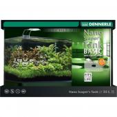 Dennerle Nano Scaper's Tank Basic LED 5.0, аквариумный комплект 35 литров (фильтр и освещение)