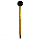 Термометр стеклянный тонкий с присоской в блистере короткий. 8 см LY-304