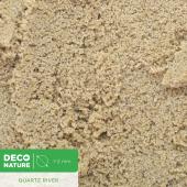 DECO NATURE NANO QUARTZ RIVER - Янтарный кварцевый песок для аквариума фракции 0.3-0.7 мм, 3,5л