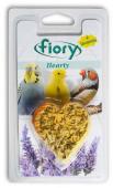 FIORY био-камень для птиц Hearty с лавандой в форме сердца, 45 г