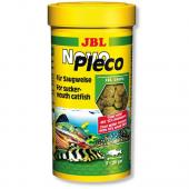 JBL NovoPleco - Водорослевые чипсы с примесью целлюлозы для кольчужных сомов, 100 мл. (55 г.)