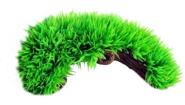 Грот Пещера травяная 15х7х7см. Грот Пещера травяная 15х7х7см.