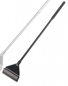 Скребок со сменными лезвиями из нержавеющей стали, черный