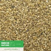 DECO NATURE QUARTZ ZAMBIA - Янтарный кварцевый песок для аквариума фракции 1-2 мм, 0,6л