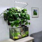 AQUAEL VERSA GARDEN HYDROPONIC PLUS система для создания фитостены из живых растений (9 горшк)