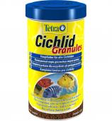 Tetra Cichlid Granules 500ml  Основной корм для цихлид и крупных рыб
