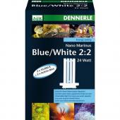 Dennerle NANO Marinus Blue/White 2:2 24W - Сменная лампа для светильника ReefLight, 24 ватта