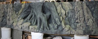 Объемный декоративный фон Amazonas 200х70 см Объемный декоративный фон Amazonas 200х70 см