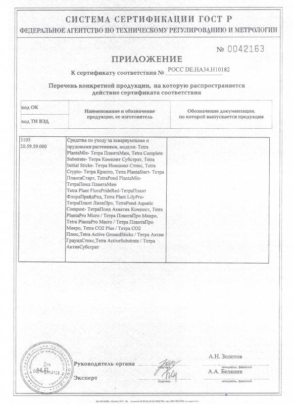 Удобрения Tetra 2