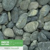 DECO NATURE PEBBLE TRAUNSEE - Натуральная темная галька фракции 6-10 мм, 5,7л