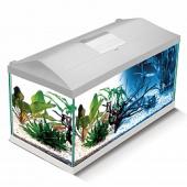 AQUAEL LEDDY SET PLUS 75 D&N Аквариумный комплект (аквариум, фильтр, обогреватель, свет) 105л, белый