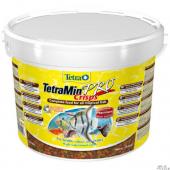 Tetra Min Pro Crisps 10 л  (чипсы) Основной корм для всех видов рыб