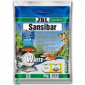 JBL Sansibar WHITE - Декоративный грунт для аквариума, белый, мелкий, 5 кг.