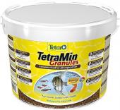 Tetra Min Granules 10 л (гранулы) Основной корм для всех видов рыб