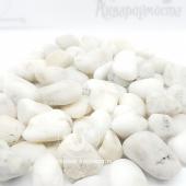 Галька полированная Белая 10-15 мм, 5 кг