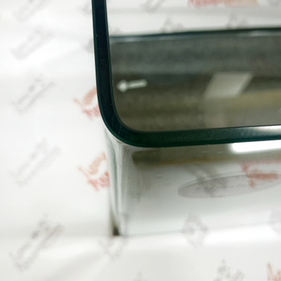 Аквариум KW с гнутым передним стеклом, покровное стекло в комплекте, 43л