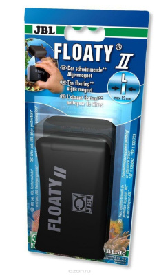 JBL Floaty L - Плавающий магнитный скребок для стекол толщиной до 15 мм.