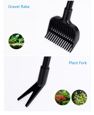 X Aquatic X-003S Набор для ухода за аквариумом 4 в 1 (сачек, губка, грабли, вилка)