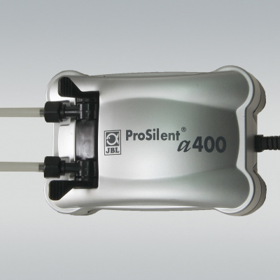 JBL ProSilent a400 - Сверхтихий двухканальный компрессор 400 л/ч для аквариумов 200-600 литров
