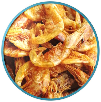 Тортила М креветки -  корм-лакомство для водяных черепах, 50гр