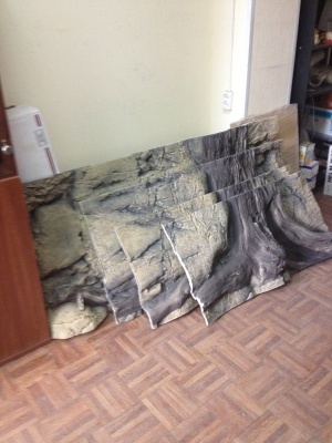 Объемный декоративный фон Amazonas 130х60 см Объемный декоративный фон Amazonas 130х60 см