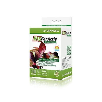 Dennerle E15 FerActiv - Железосодержащее удобрение  100 таб