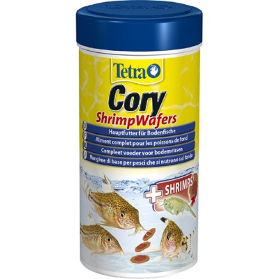 Tetra Cory ShrimpWafer Корм для донных рыб и креветок, пластинки, 250 мл/105гр
