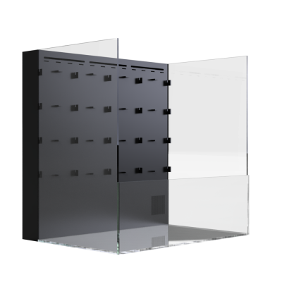 DECONATURE PA 60 Аквариум с интегрированным палюдариумом (W60хD45х60H) v2