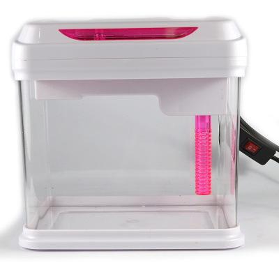 BARBUS Аквариум (led светильник, фильтр) белый, 4л