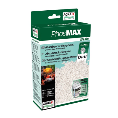 AQUAEL PhosMax BASIC 1 Наполнитель химический поглотитель фосфатов, 1000 мл