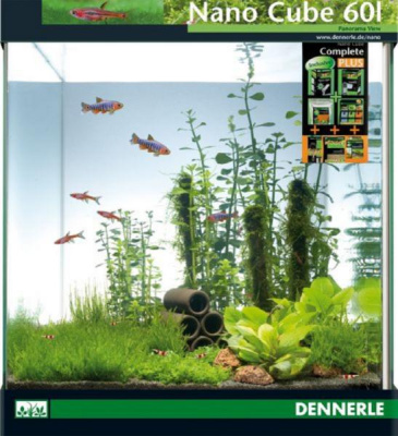Dennerle NanoCube Complete Аквариум, комплект, 60 л