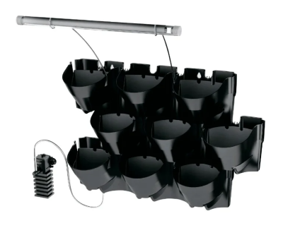 AQUAEL VERSA GARDEN HYDROPONIC PLUS система для создания фитостены из живых растений (9 горшк)