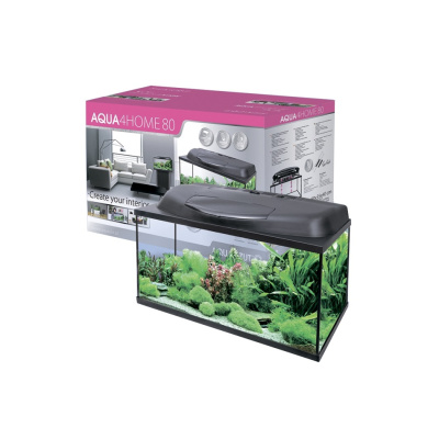 AQUAEL AQUA4HOME 80 Аквариум прямоугольный, комплект, 112 л
