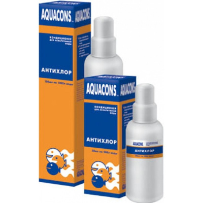 AQUACONS  "Антихлор" 100 мл