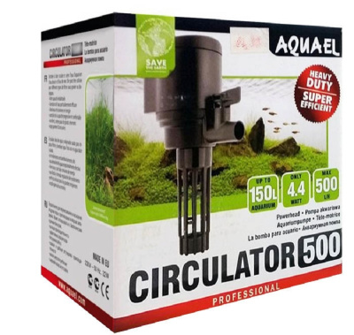 AQUAEL CIRCULATOR 500, Аквариумная помпа 500л/ч до 150л