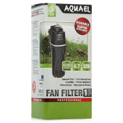AQUAEL FAN 1 plus, внутренний фильтр, 320 л/ч 60-100л