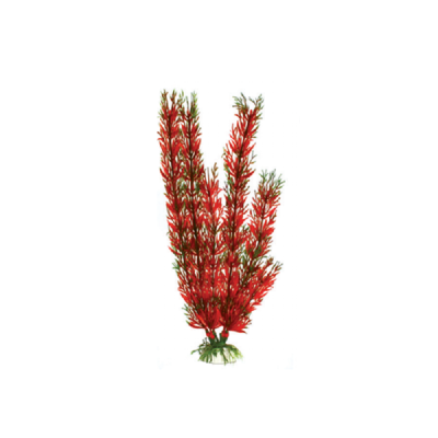 Пластиковое растение Plant 001 - Перистолистник КРАСНЫЙ, 10 см