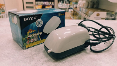 BOYU Компрессор для аквариума 180л/ч 2,5 Вт 100- 200л