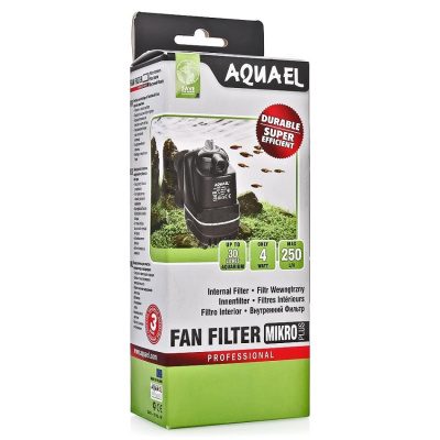 AQUAEL FAN MIKRO plus, внутренний фильтр 250 л/ч до 30л