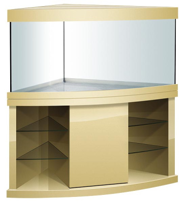 АРГ Угловой гнутый аквариум 240л (860х860х600) ТИП АС2 отделка ПВХ