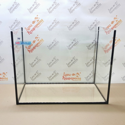 Аквариум 32л (420230330) с крышкой-светильником (под лампу накал.)