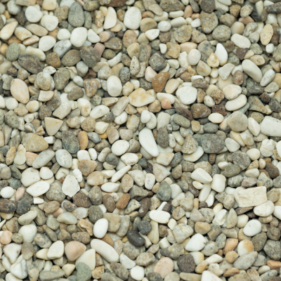 DECONATURE Галька речная светлая 