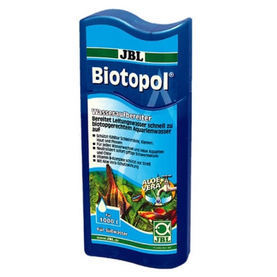 JBL Biotopol - Препарат для подготовки воды с 6-кратным эффектом, 250 мл