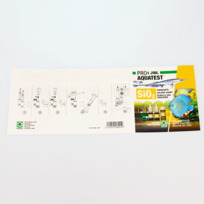 JBL ProAquaTest SiO2 - Экспресс-тест д/опр. силикатов в пресной и морской воде