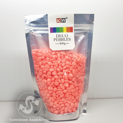 KW Гравий Оранжевый Светящийся, 400гр