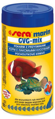 Sera marin GVG-микс,  Корм для морских рыб с кормовыми организмами, 500 мл
