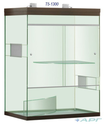 Вертикальный террариум для лазанья с освещением 1340 л (1210 х 710 х 1600) 2 лампы по 60 вт