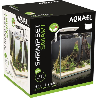 AQUAEL SHRIMP SET SMART PLANT II 30 Аквариум для креветок, белый, комплект, 30 л