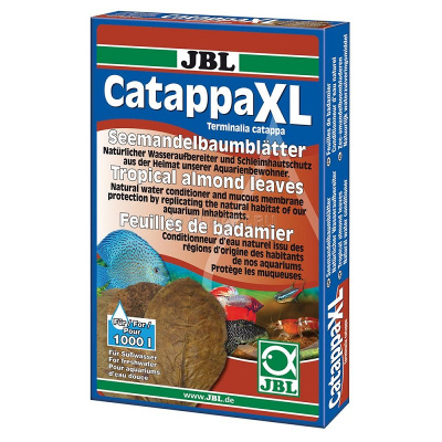 JBL Catappa XL L- Листья тропического миндального дерева размером до 24 см, 10 шт.